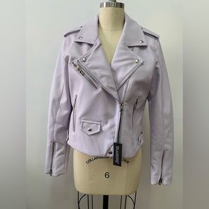Blank NYC Faux Leather Moto Jacket